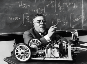 Norbert Wiener in the MIT classroom (С) Life Magazine