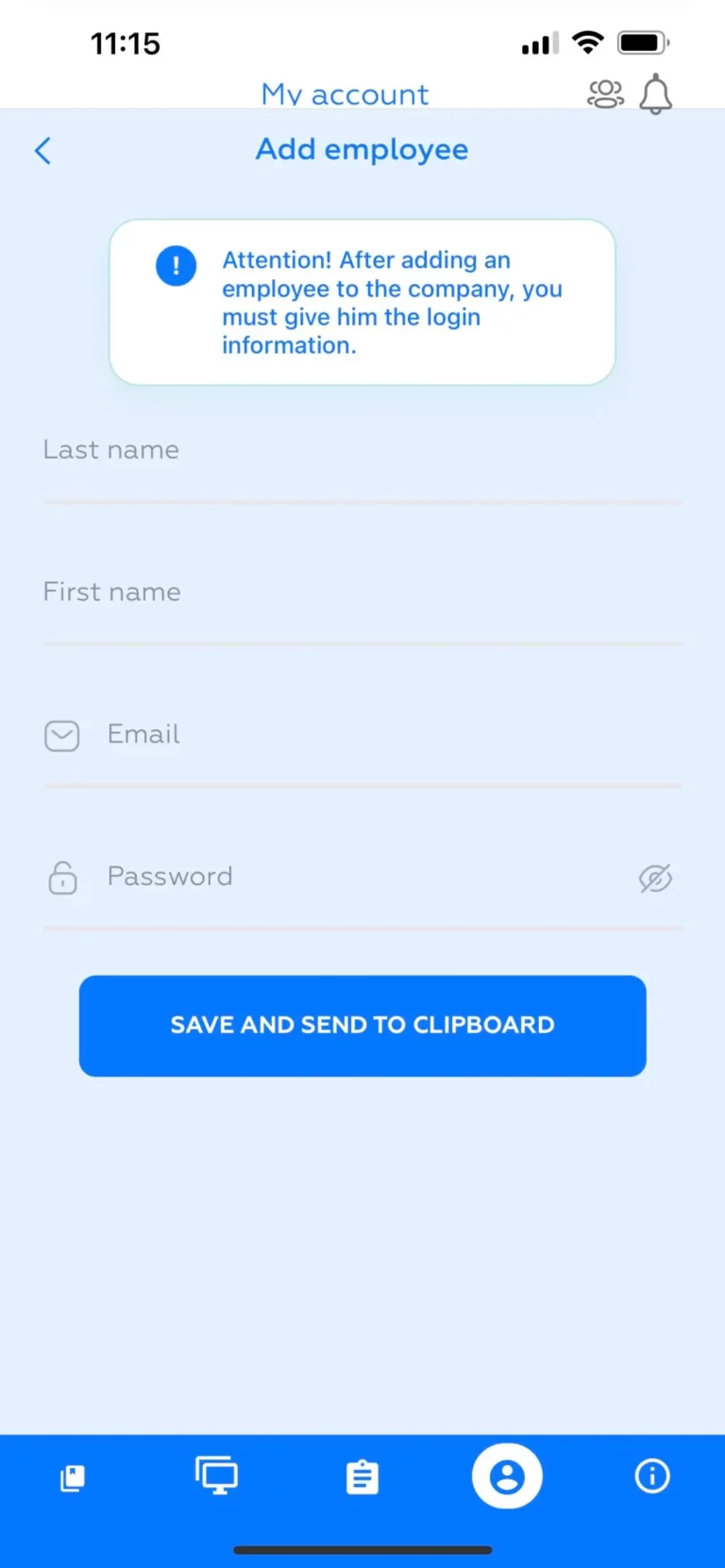pitch avatar mobile app signup
