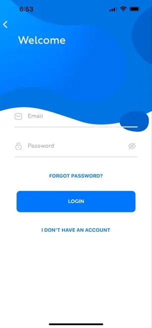 pitch avatar mobile app login form