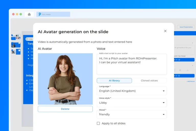 presentation pitch creation