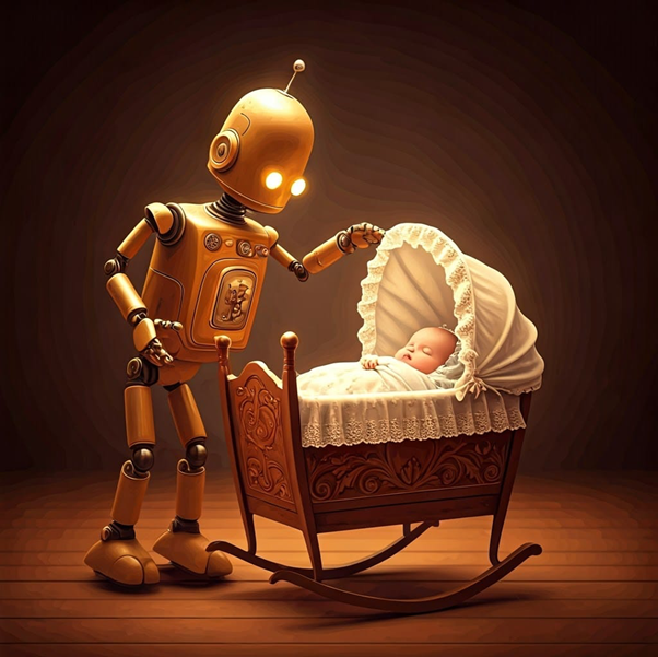 The hand that rocks the cradle rules the world